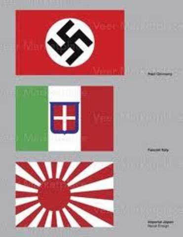Japan joined the Axis
