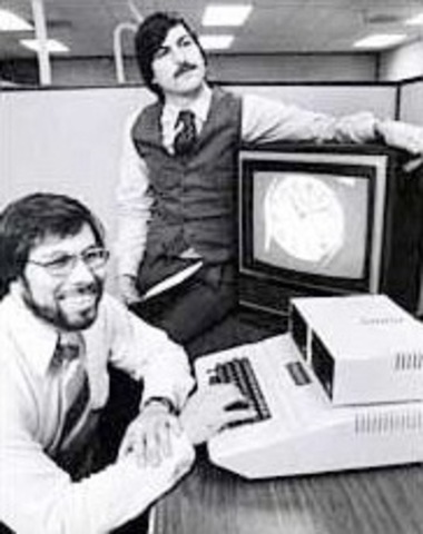 The two steves creates Apple 2