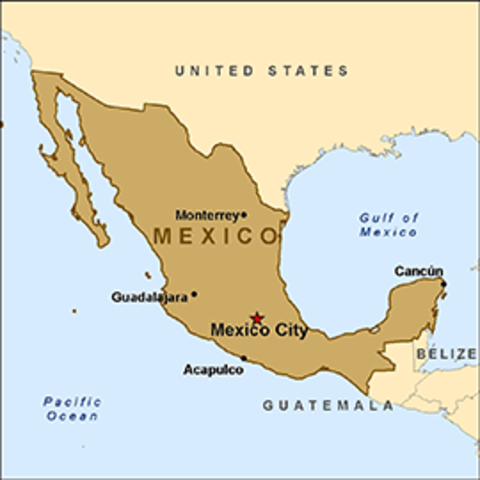 Mexico gain Independence