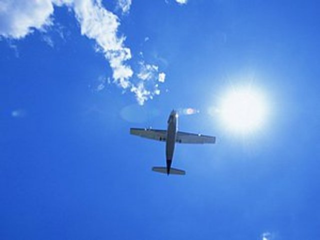 Llegamos al aeropuerto.