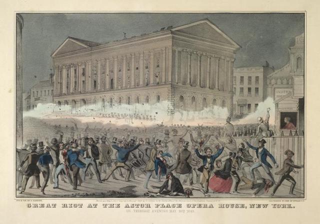 Riots break out in Baltimore in protest of the war.