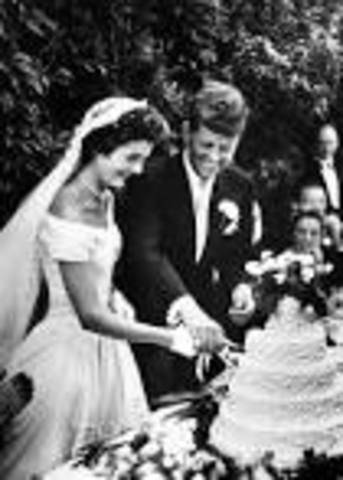 JFK gets married