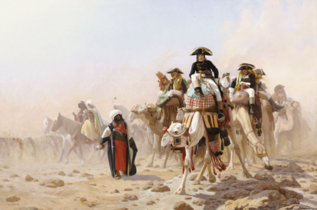 Napoleon goes to Egypt