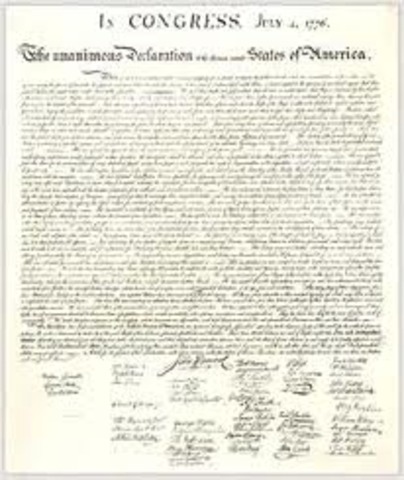 The Declaration of Independance