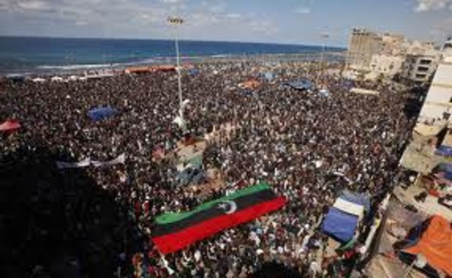 Libyan Protests Begin