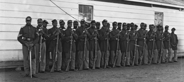 February 1863  54th Massacusetts Infantry