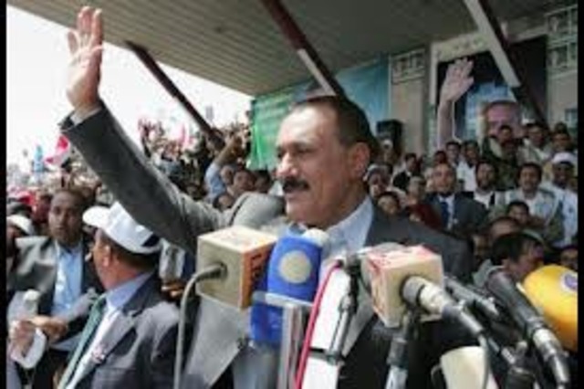 Yemen President Saleh Leaves Country
