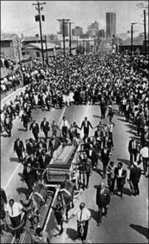 Martin Luther King Jr. Dies