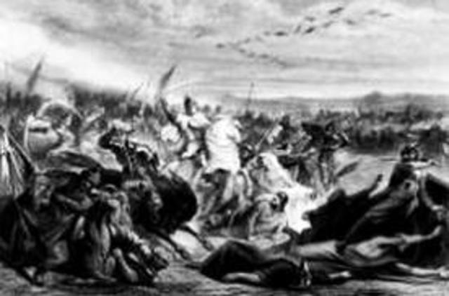 The Mongols deafeted