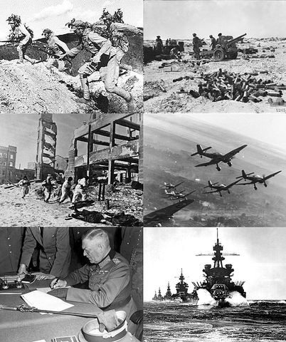 The Italians invade British-controlled Egypt from Italian-controlled Libya