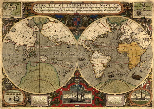 Francis Drake Completes Circumnavigation of the World