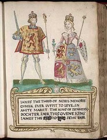 Margaret(tudor) marries James the 4th of Scotland