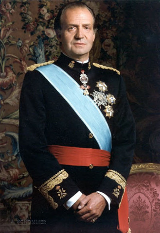 Juan Carlos I convirtió el rey de España