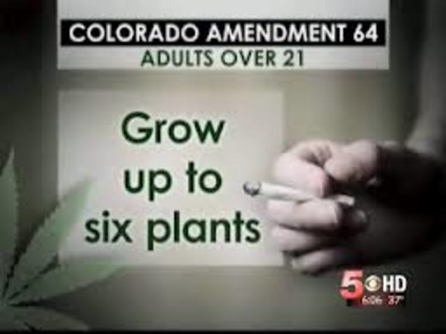 Amendment 64 passed in Colorado