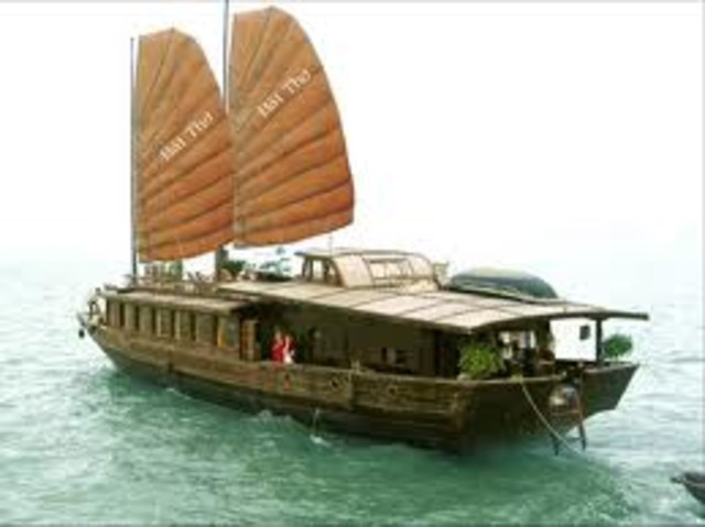 Zheng He Sponsores Voyages/ Junks
