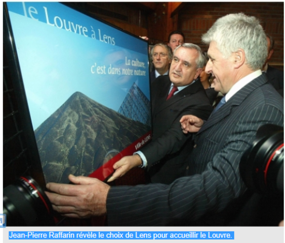 Lens retenue pour accueillir le Louvre.