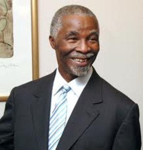 Thabo Mbeki became the leader