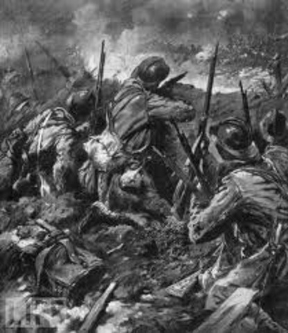 The battle of Verdun