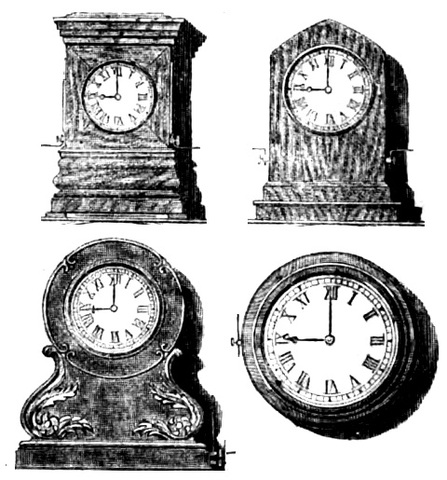 The first Electric Clock is designed