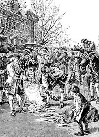 the stamp act