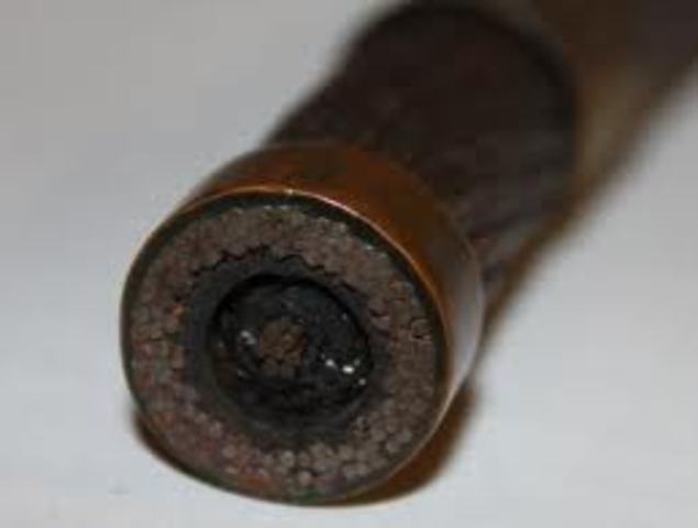 The completion of the first transatlantic telegraph cable.