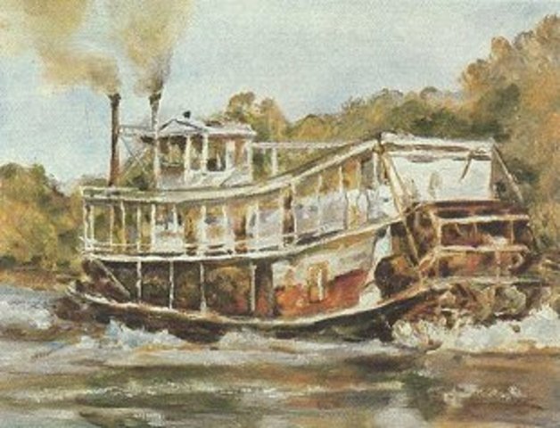 Steamboat is launched