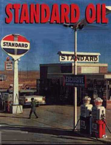 John D. Rockefeller founded Standard Oil