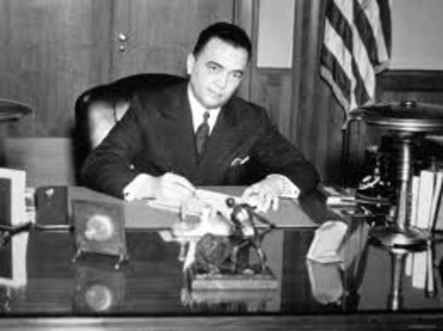 J. Edgar Hoover appointed head of Bureau of Investigation