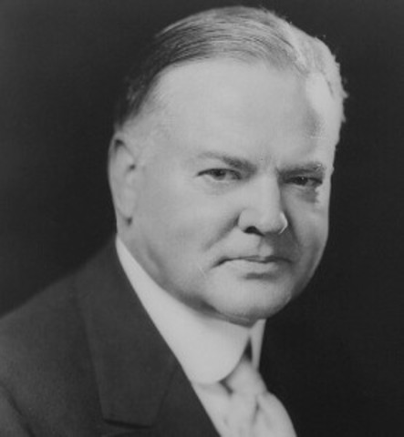 Herbert Hoover is elected U.S. president.