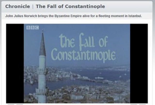 Fall of Constantinople to the Turks