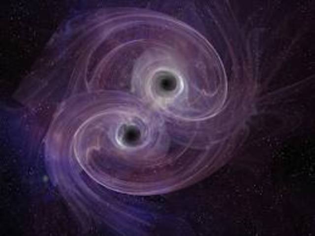 Two Black Holes Really Close To Each Other