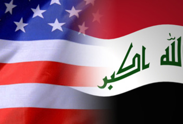 United States overthrow Iraq's Government.