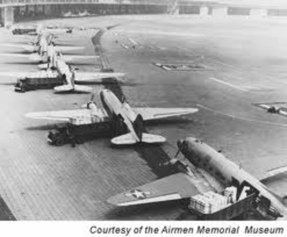 Berlin Airlift Begins