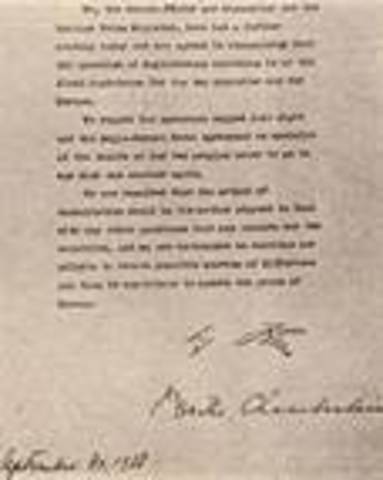 The Treaty of Munich