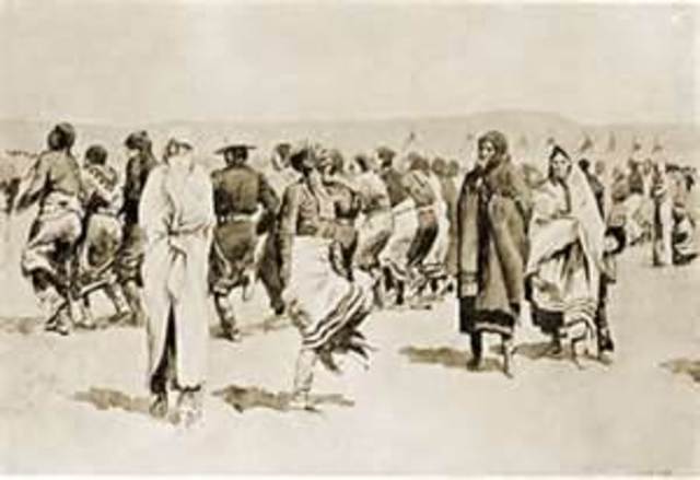 Ghost Dance Movement Begins