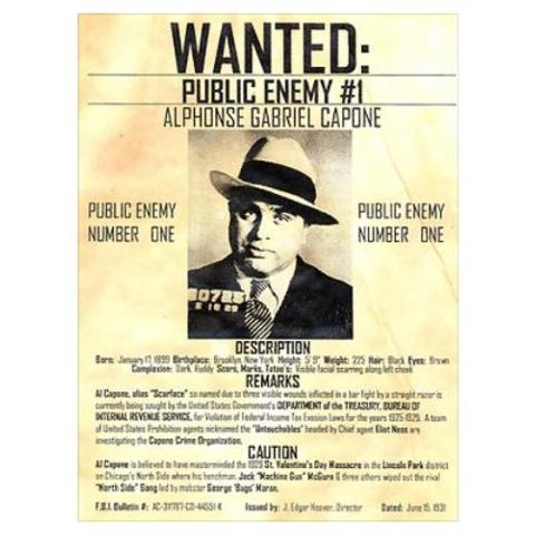 "Public Enemy Number One"