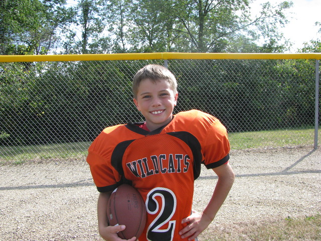 My First Tackle Football Game!