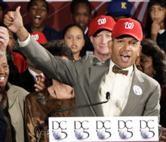 MLB selects D.C. for Expos