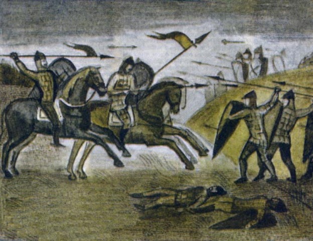 Англия была завоевана норманнами. Было 2 языка в стране