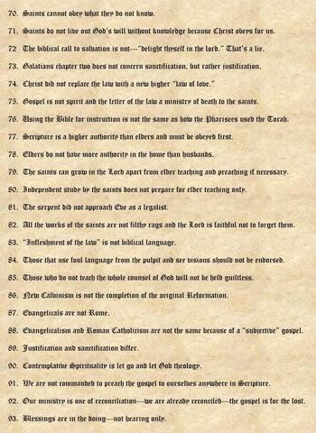 Martin Luther Posts his 95 Thesis