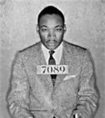 martin luther arrested