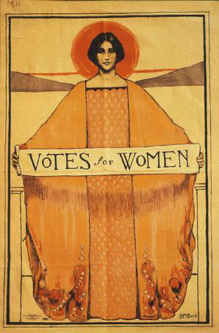 A law is passed that women can vote in state eletions!