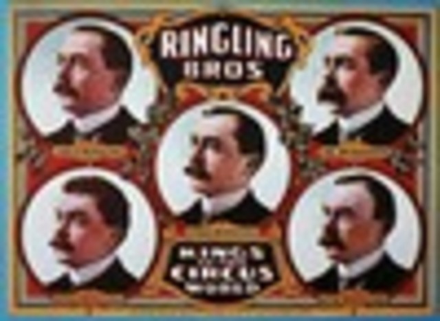 Fire in the Ringling Brothers Circus tent!