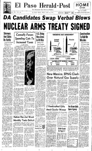 Strategic Arms Limitation Treaty (SALT)