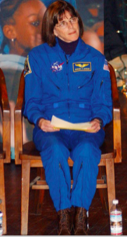 Barbara Morgan in Space!