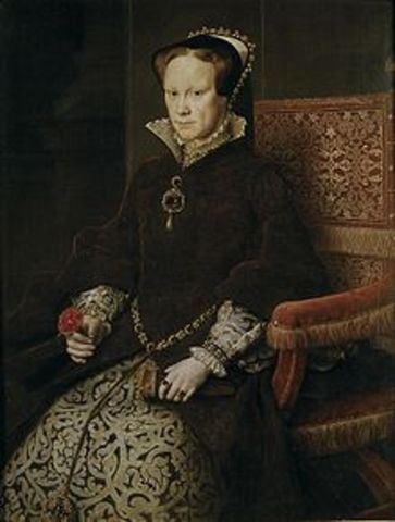 Mary I becomes Queen