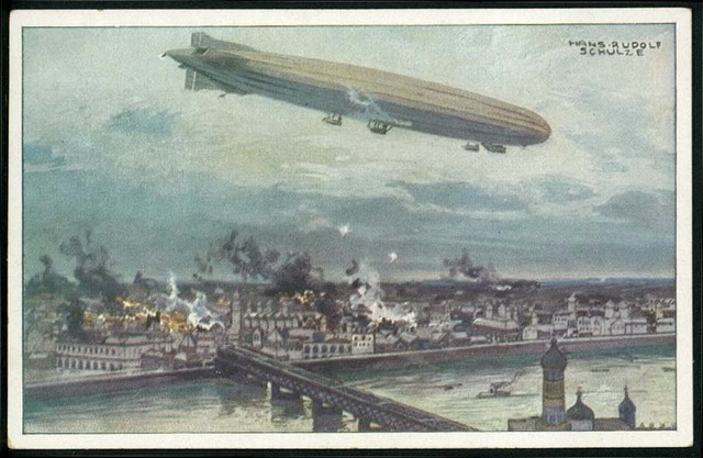 Zeppelin bombing