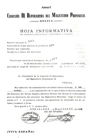 Depuración del magisteiro