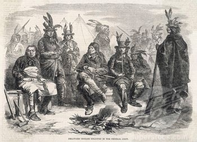 Native Americans Take Sides