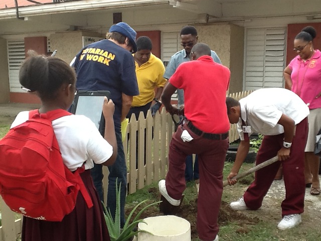 ACJHS Rotary Interact BeautificatioProject